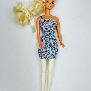 Vintage Barbie Doll 1966 Twist & Turn Body & 1976 Head Good Condition See Photos